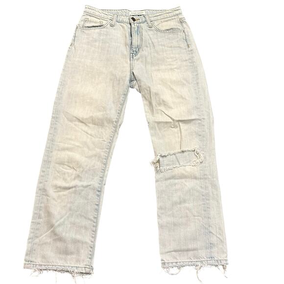 Flying Monkey Womens light wash distressed relaxed jeans Size 25 - Picture 1 of 7